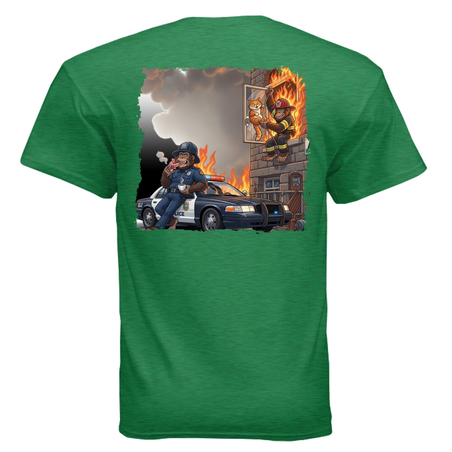 ANTIQUE IRISH GREEN - BACK