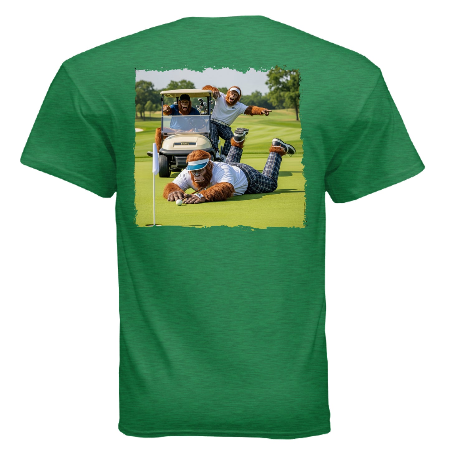 ANTIQUE IRISH GREEN - BACK