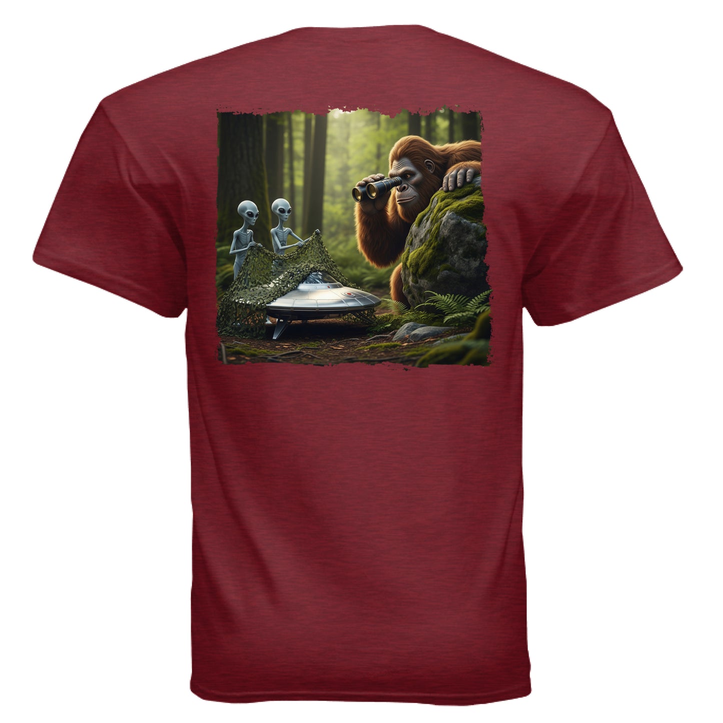 ANTIQUE CHERRY RED - BACK