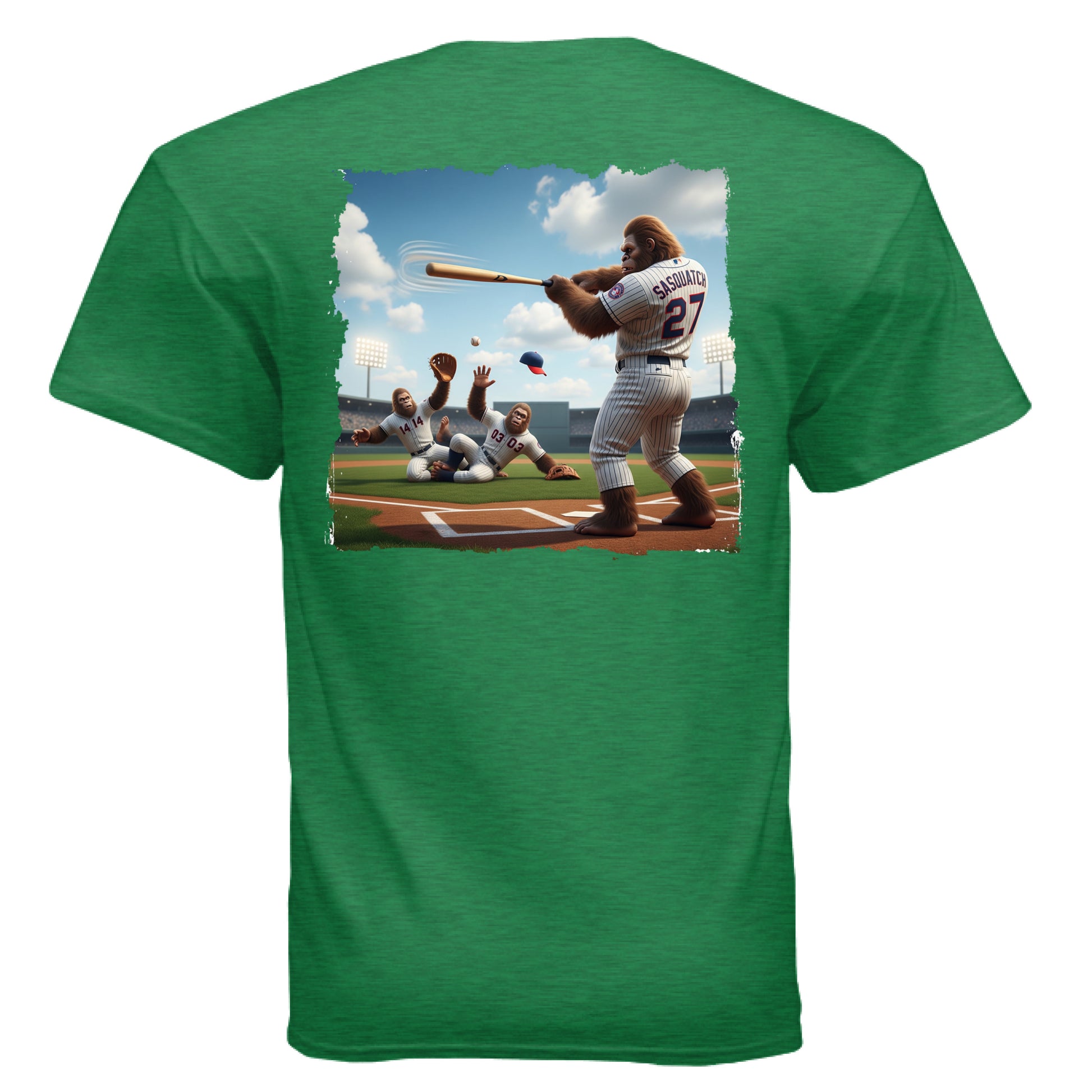 ANTIQUE IRISH GREEN - BACK