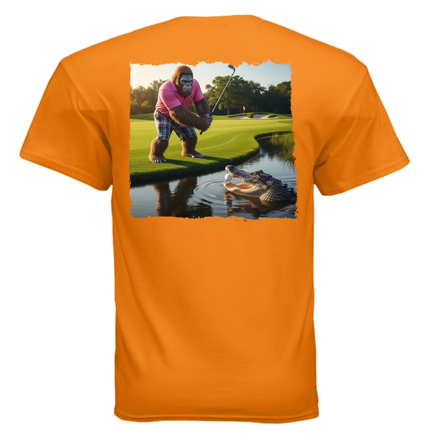 SAFETY ORANGE - BACK