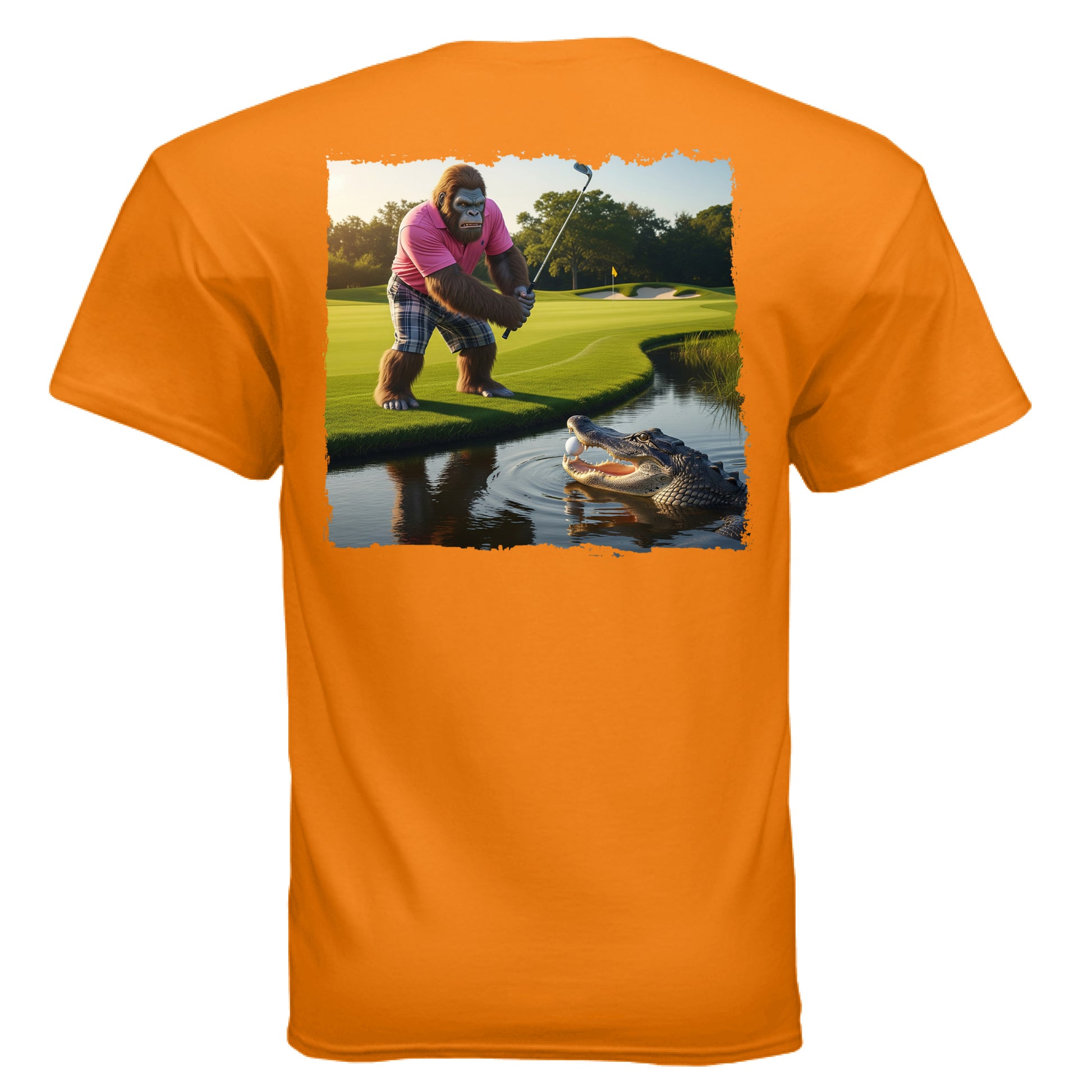 SAFETY ORANGE - BACK