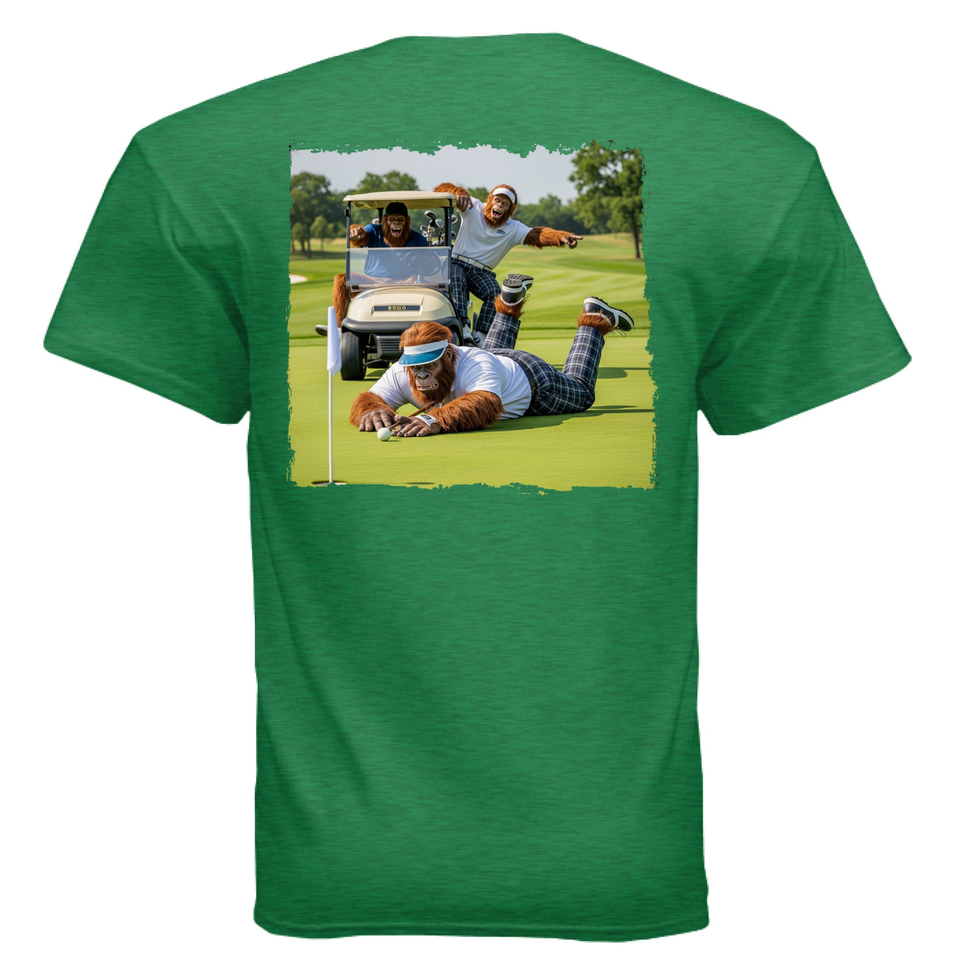 ANTIQUE IRISH GREEN - BACK
