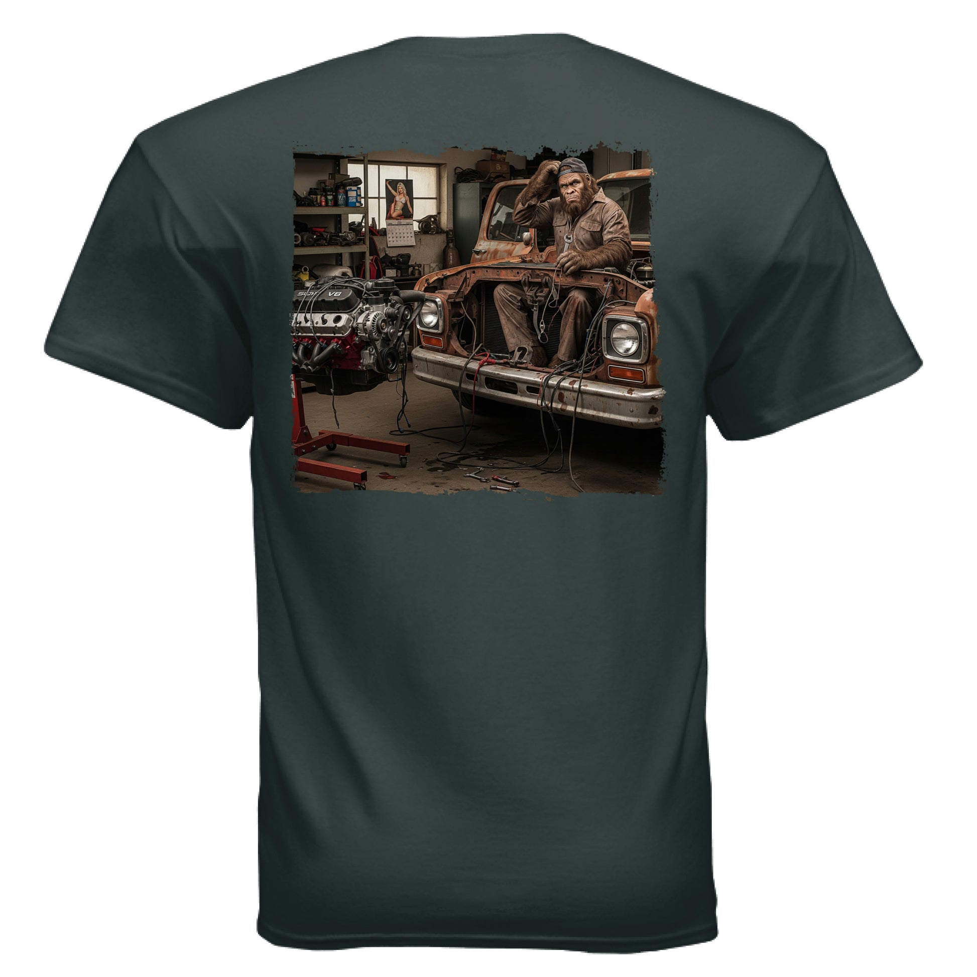 FOREST GREEN - BACK