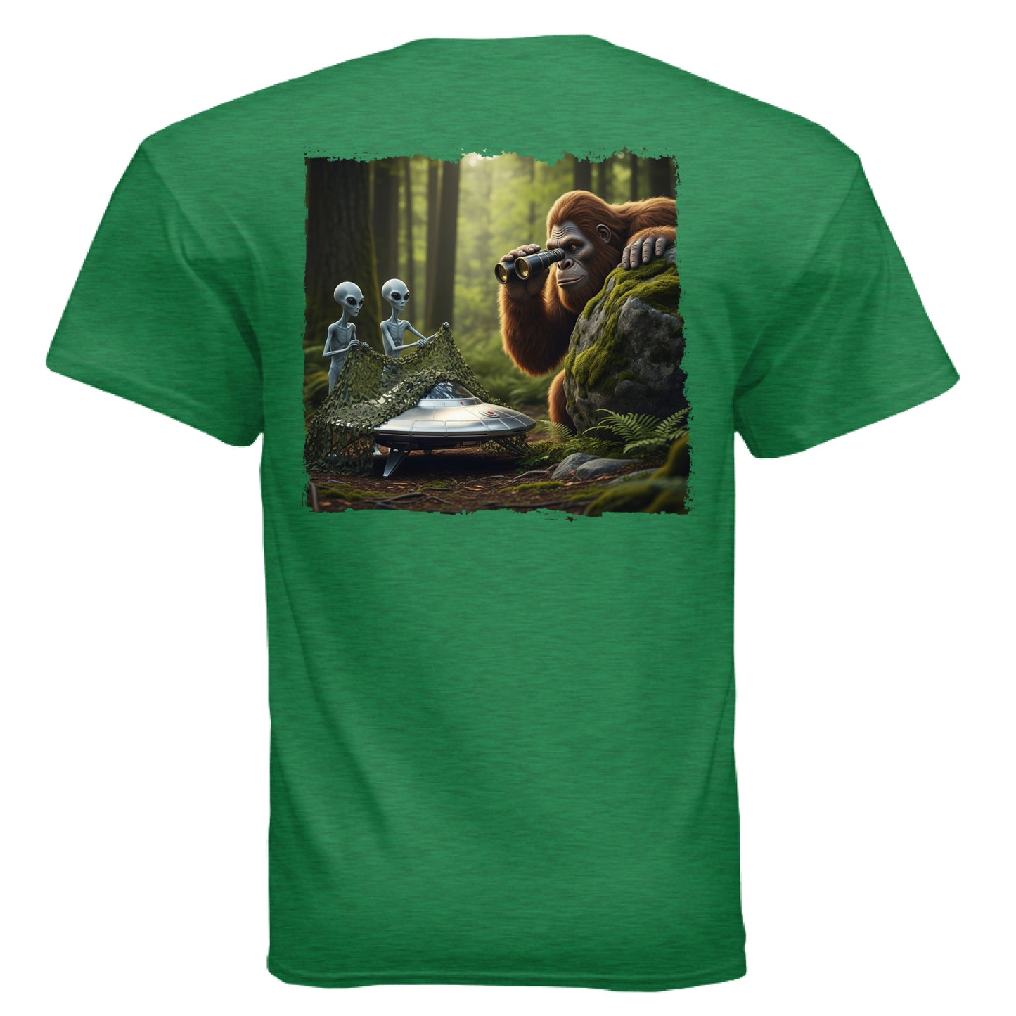 ANTIQUE IRISH GREEN - BACK