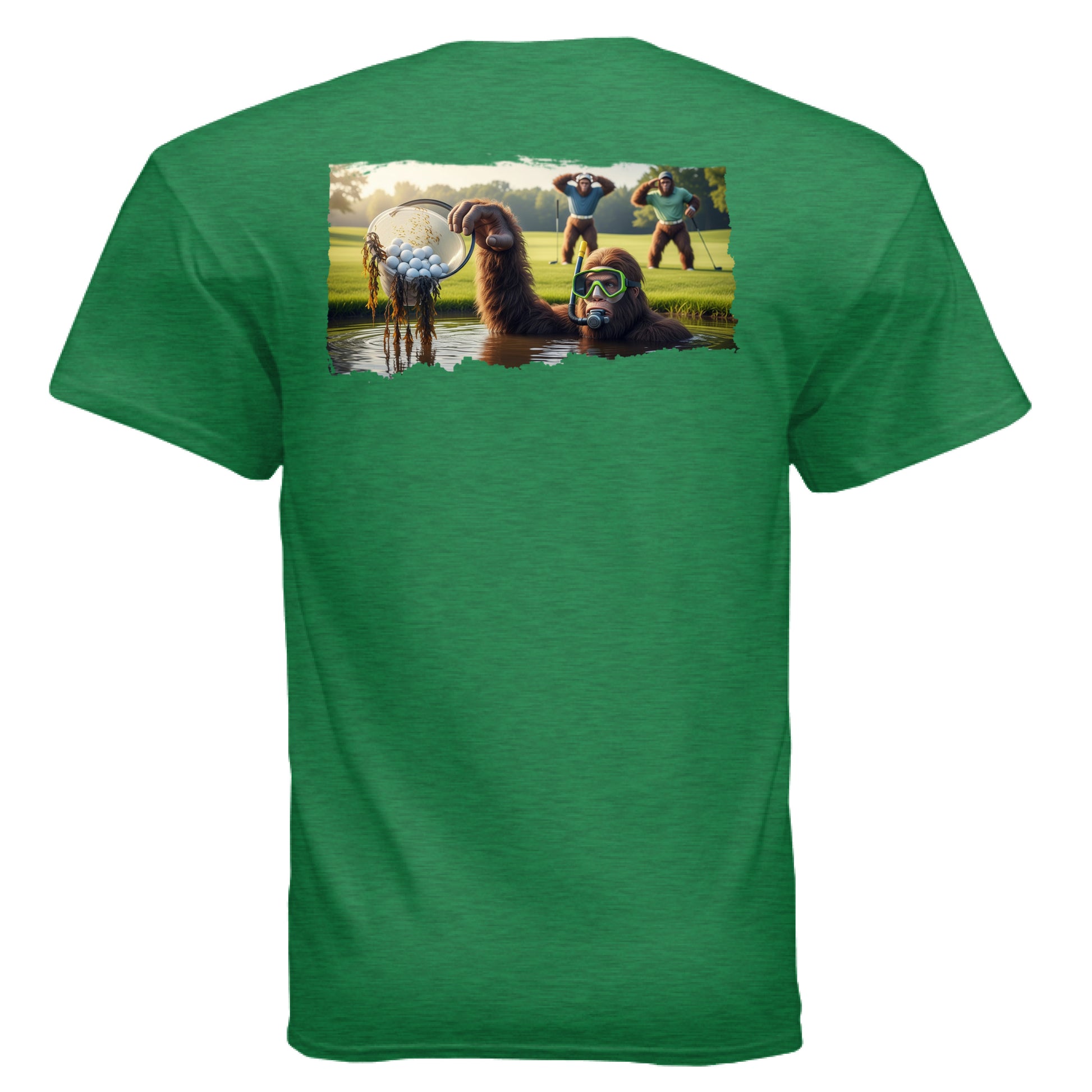ANTIQUE IRISH GREEN - BACK