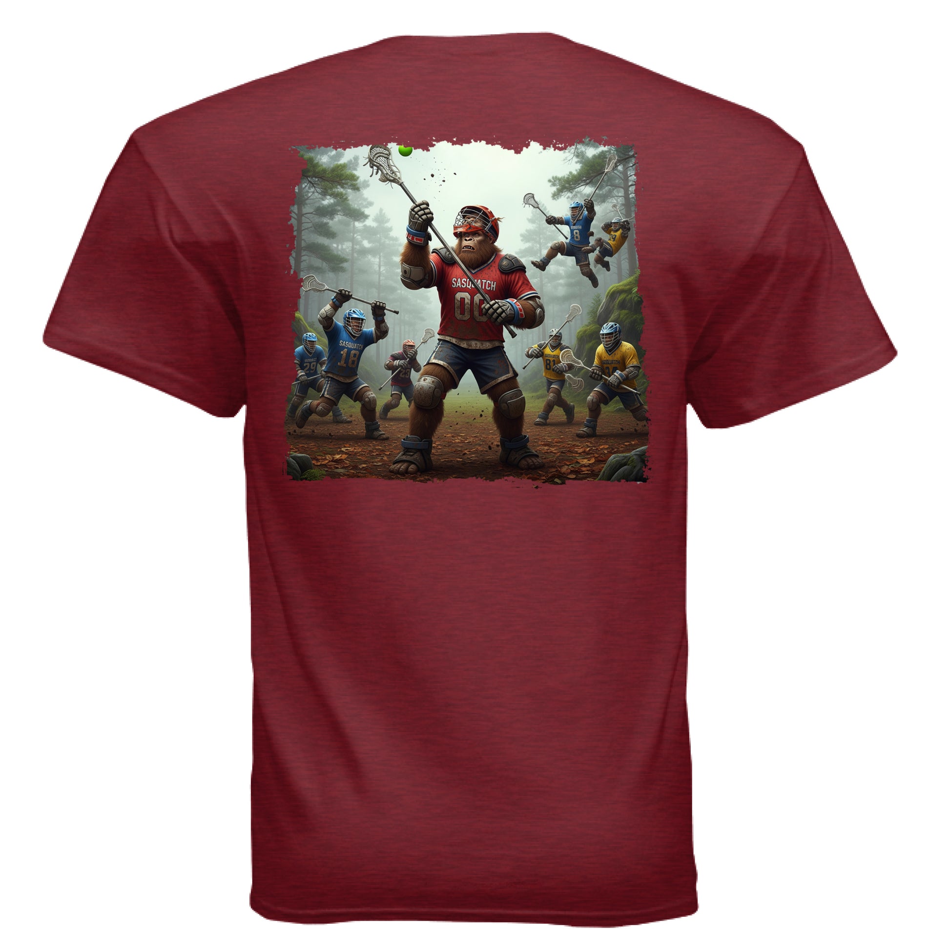 ANTIQUE CHERRY RED - BACK