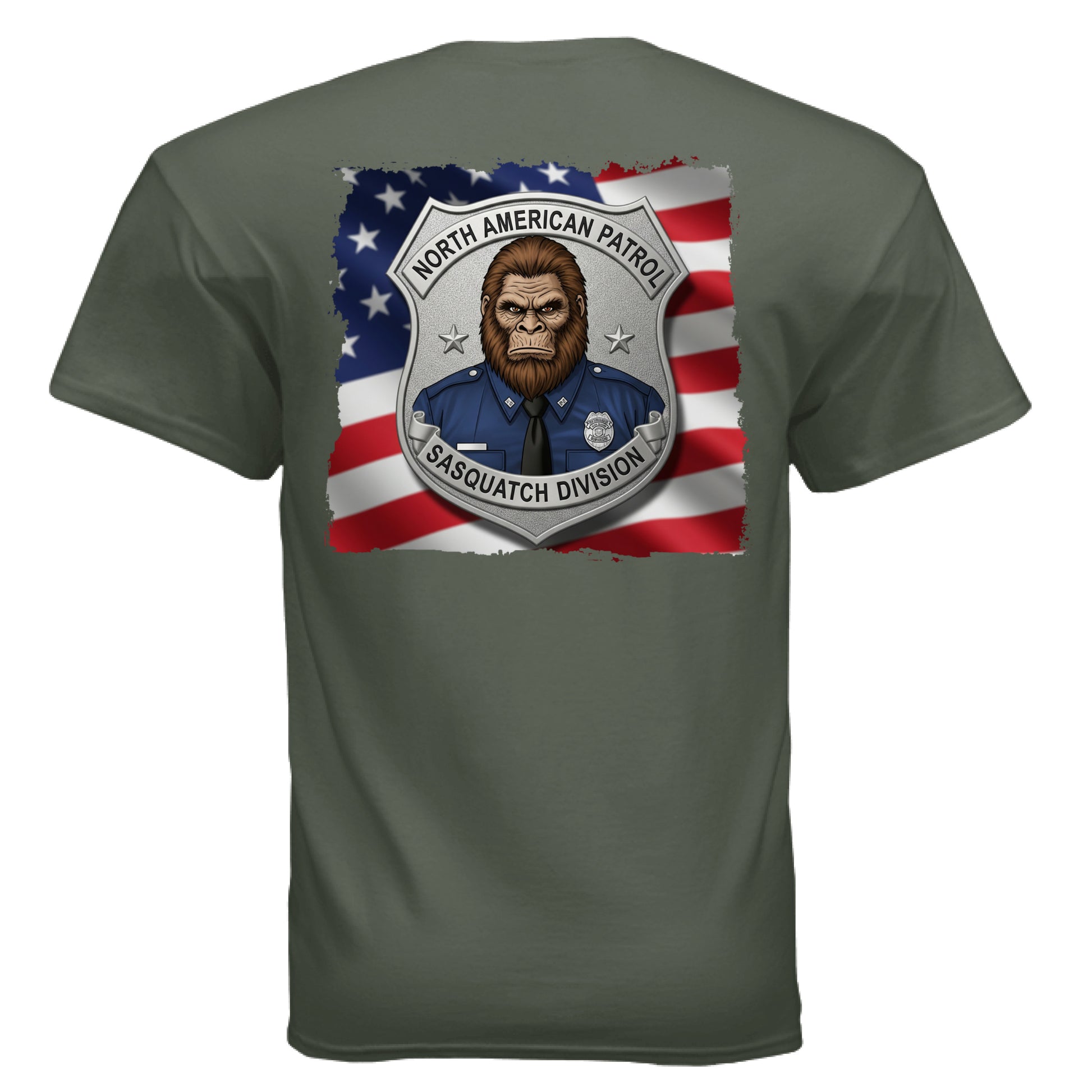 MILITARY GREEN - BACK