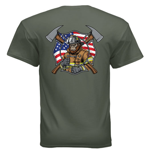 MILITARY GREEN - BACK